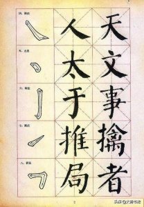 ​颜真卿楷书入门笔法教程，初学书法朋友要收藏，书法欣赏