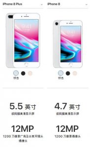 ​iPhone8对比8P：除大小屏外竟有这么多不为人知的差异？