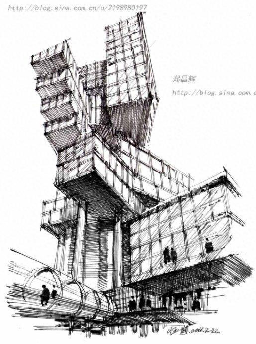 换个角度看建筑之现代建筑速写