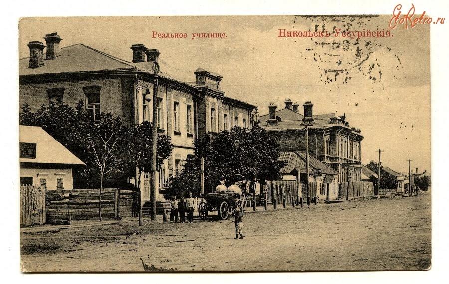 1910年乌苏里斯克（双城子），城市实景老照片，曾经中国的土地