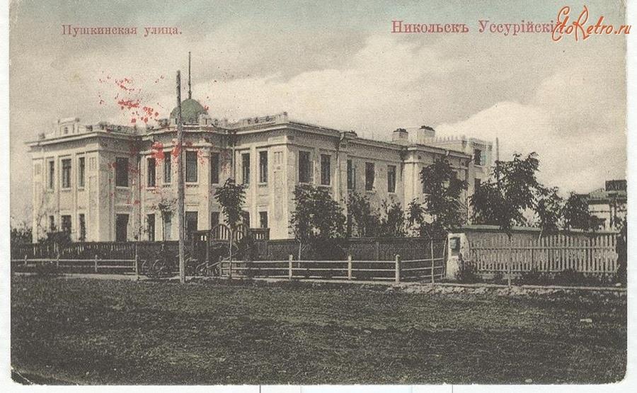 1910年乌苏里斯克（双城子），城市实景老照片，曾经中国的土地