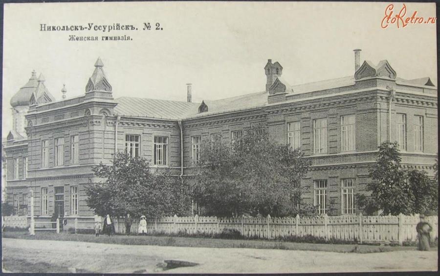 1910年乌苏里斯克（双城子），城市实景老照片，曾经中国的土地