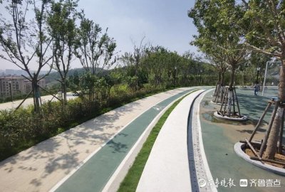 ​李沧区老虎山公园即将竣工开园，10万户居民有了休闲新去处